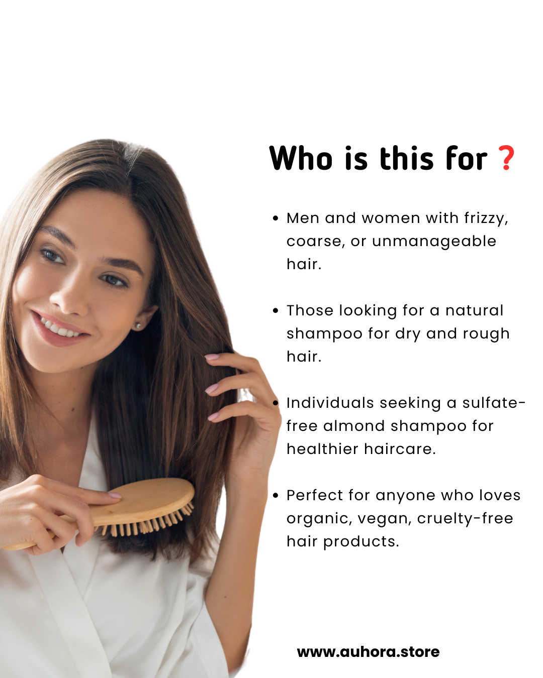 Auhora Almond Smoothening Shampoo