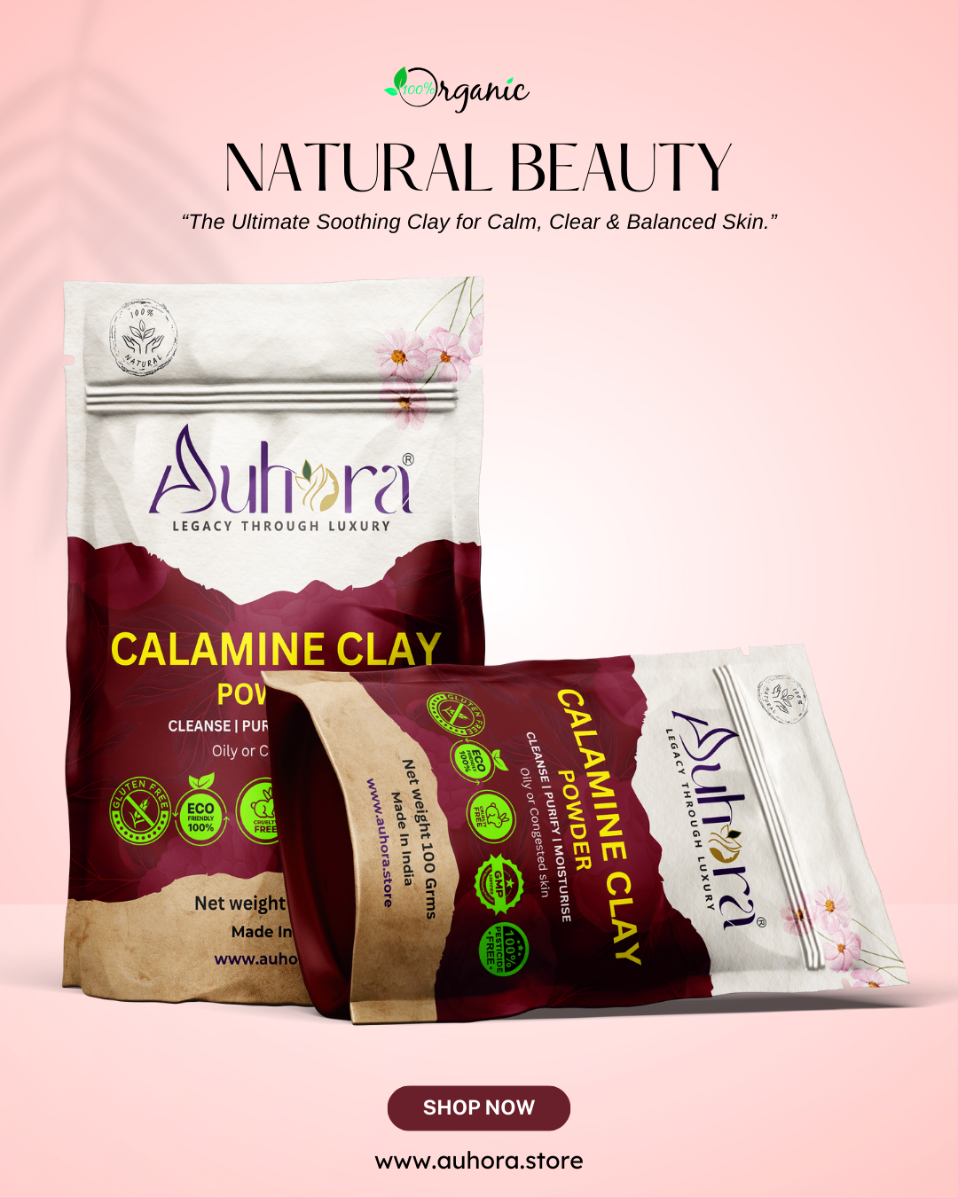 Auhora Calamine Clay Powder