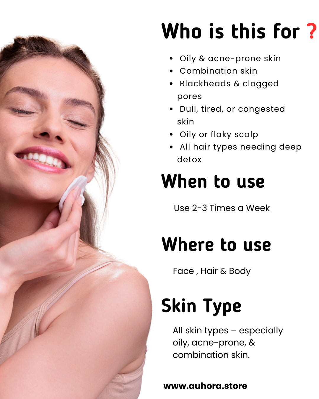 Auhora French Green Clay Powder