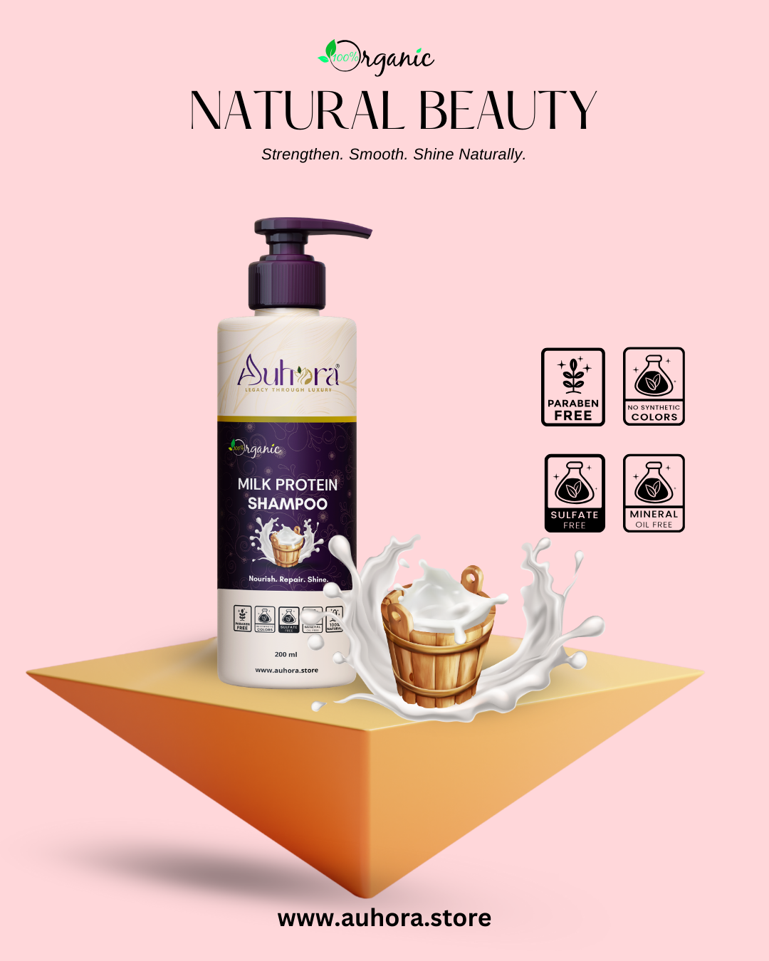Auhora Milk Protein Shampoo