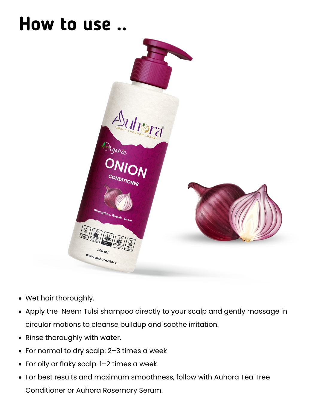 Auhora Onion Conditioner