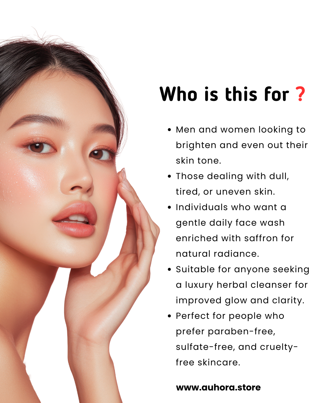 Auhora Saffron Face Wash