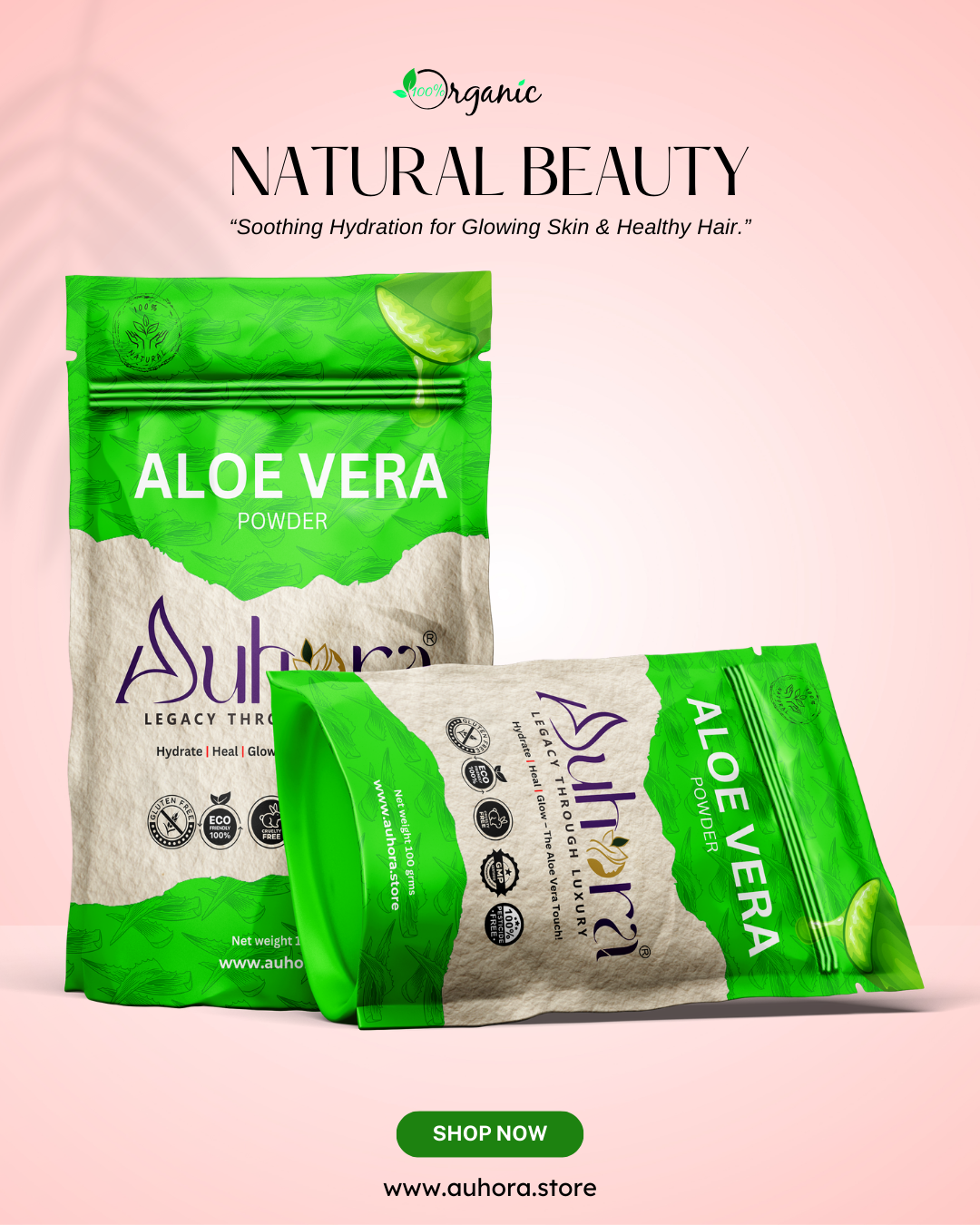 Auhora Aloe Vera Powder