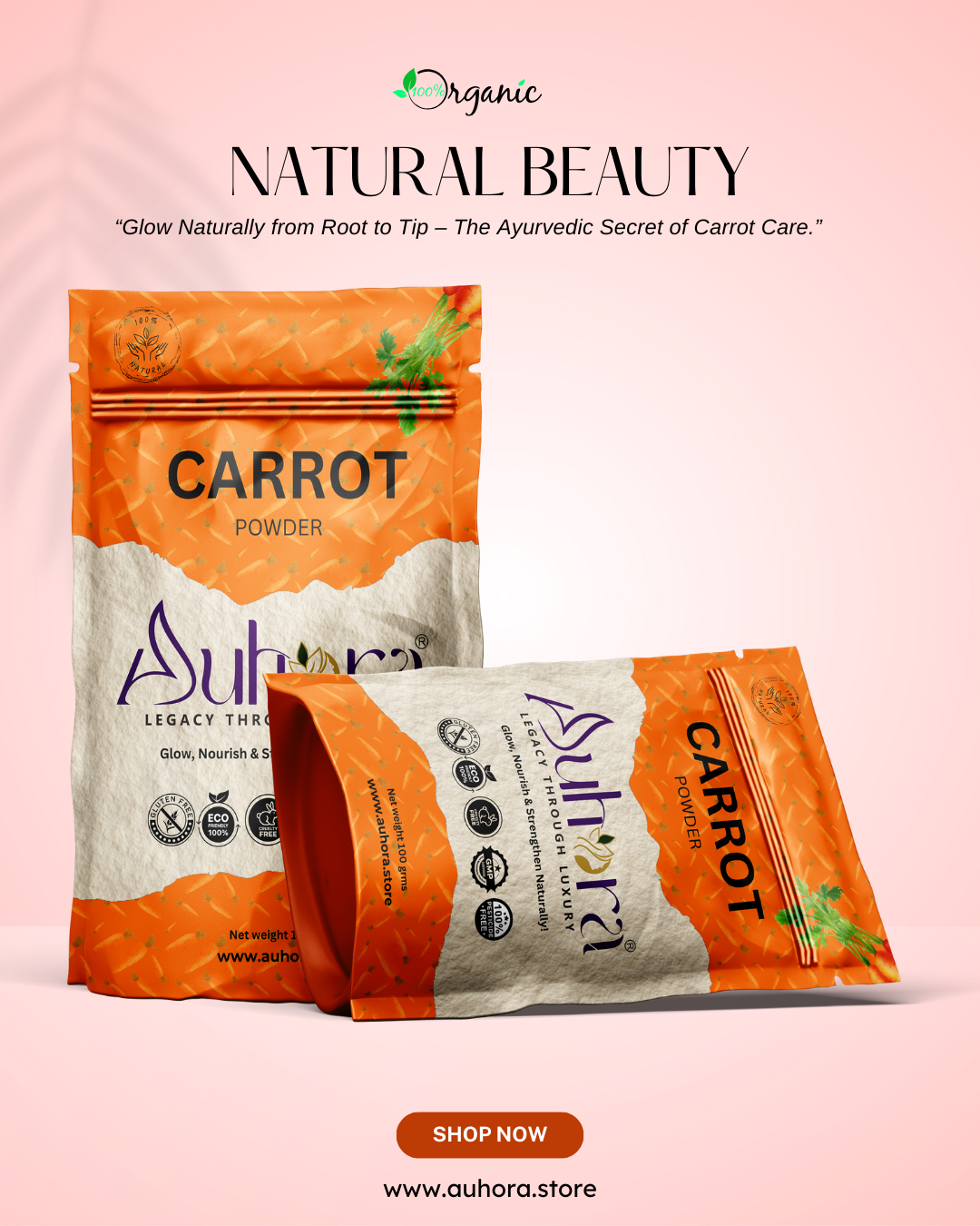 Auhora Carrot Powder