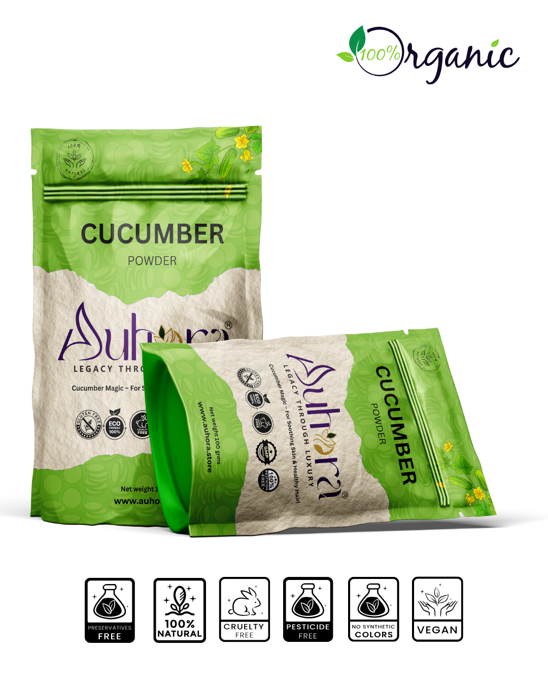 Auhora Cucumber Powder