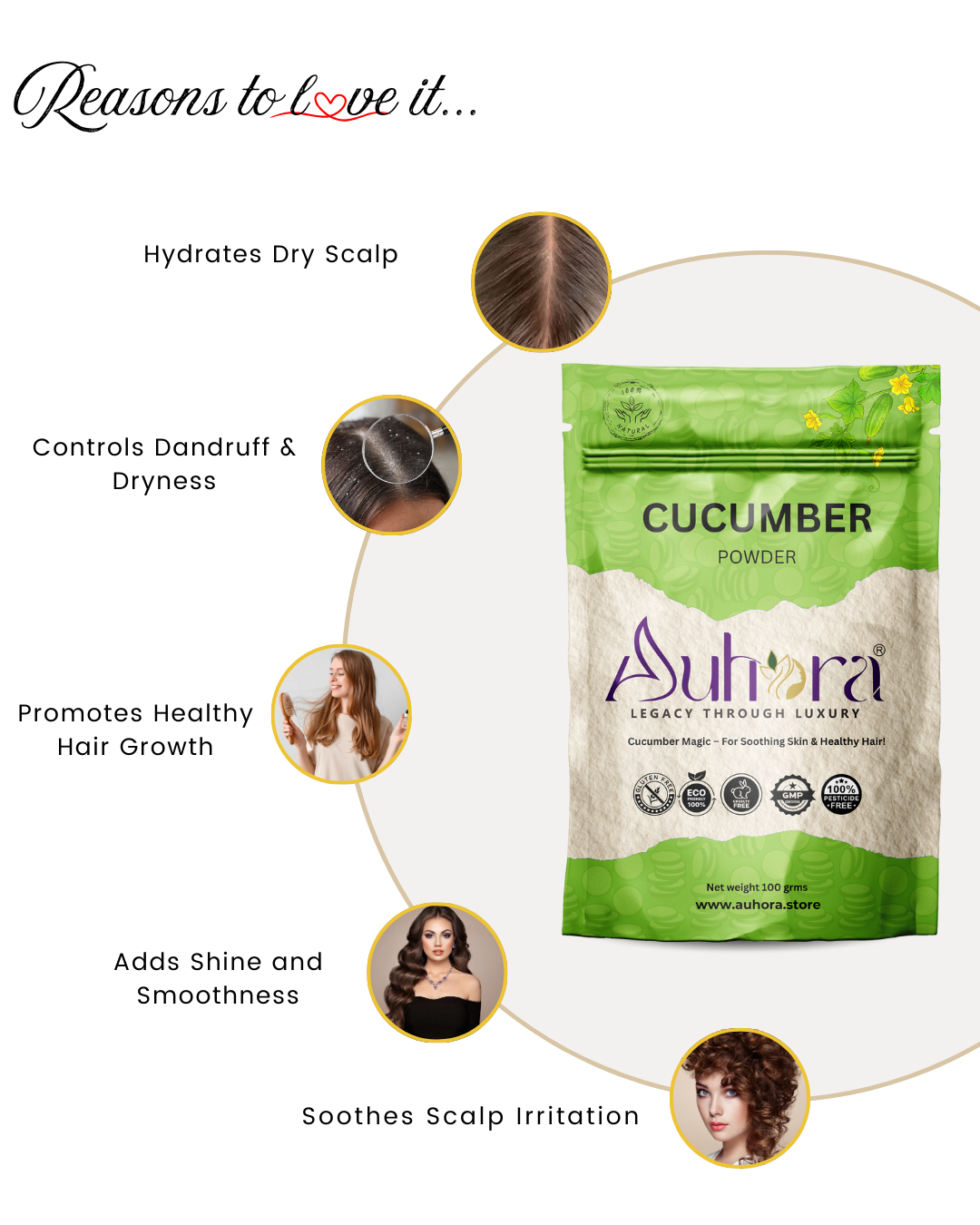 Auhora Cucumber Powder