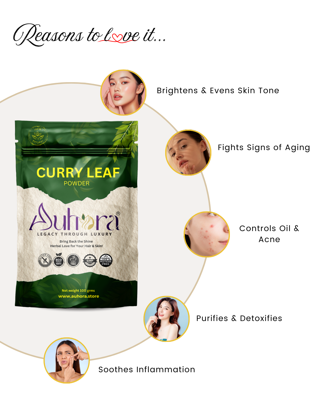 Auhora Curry Leaves Powder