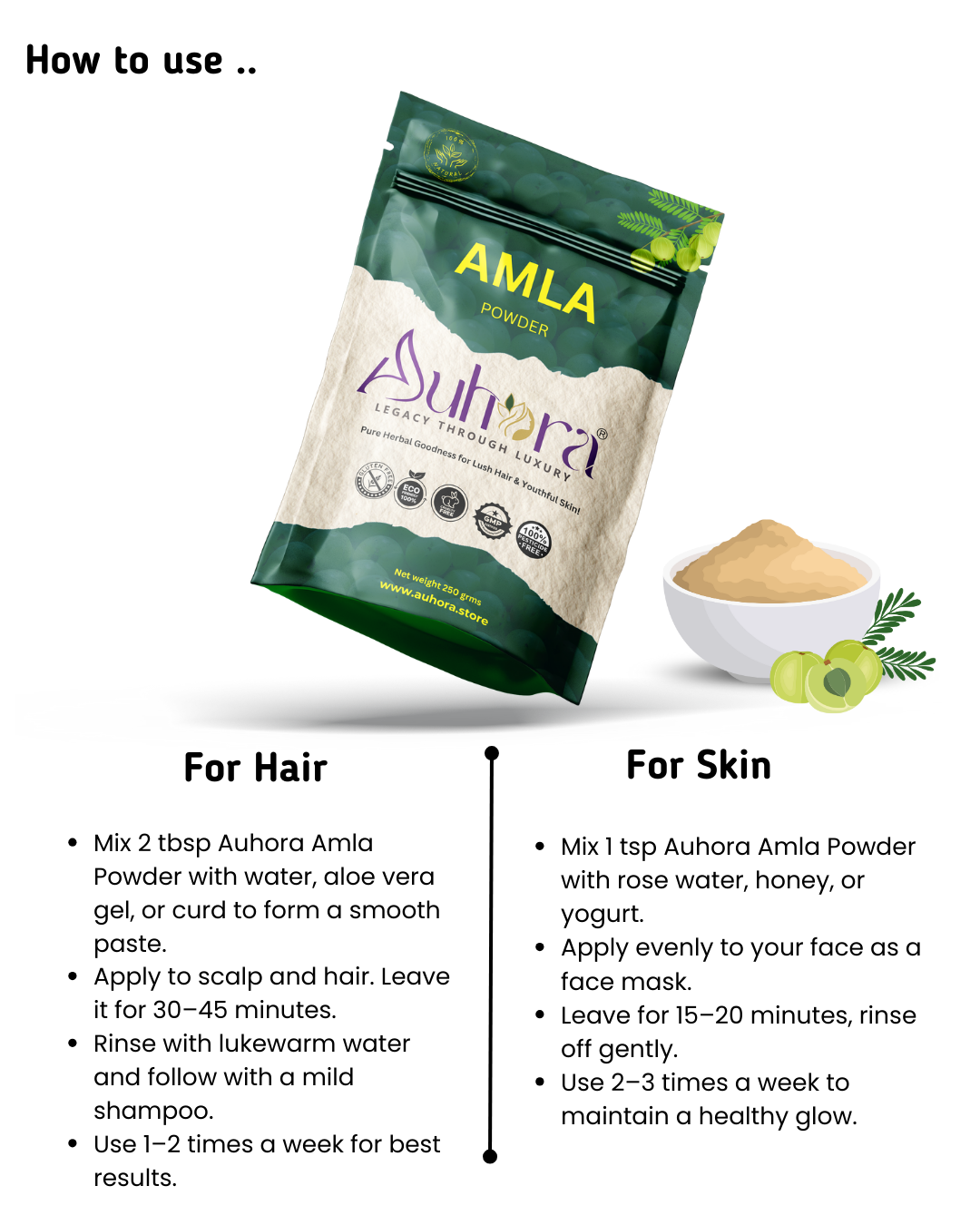Auhora Amla Powder
