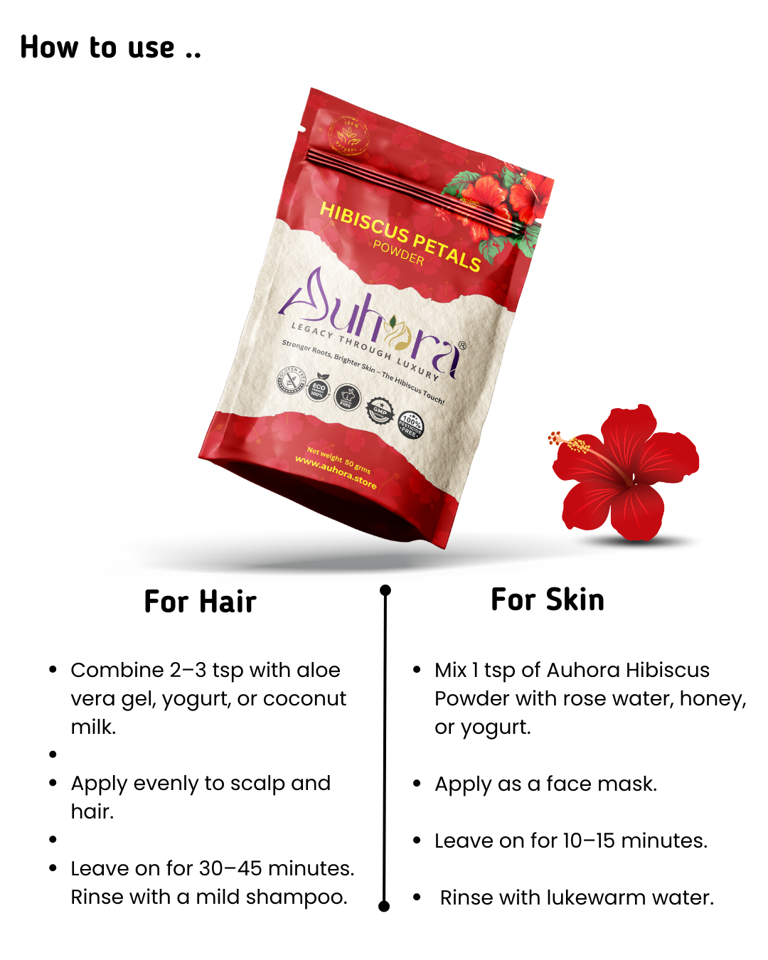 Auhora Hibiscus Powder